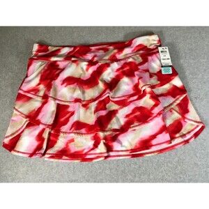 NWT Ideology  Skirt Skort Womens 2X Twist Fiery Red Active Performance  Wear